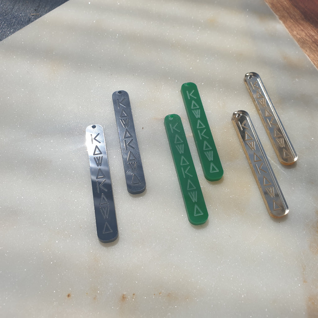 Custom earrings for retail - TroubleMaker.co.nz