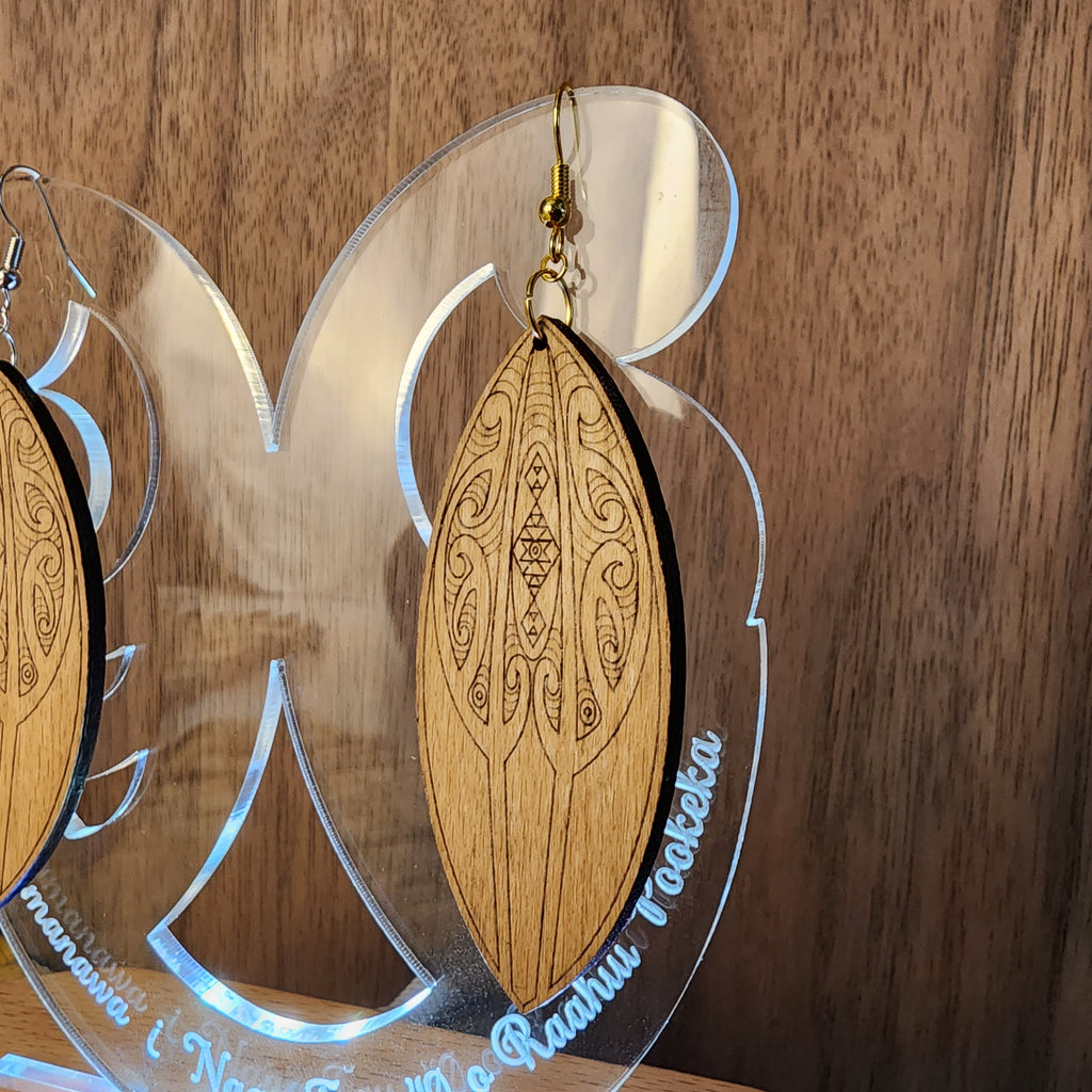 Custom earrings for retail - TroubleMaker.co.nz
