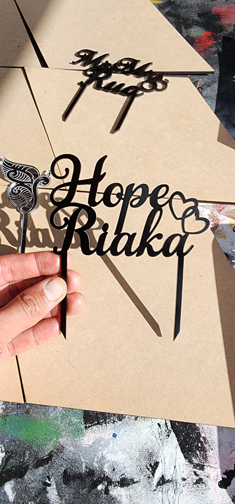 Custom Cake Toppers - TroubleMaker.co.nz