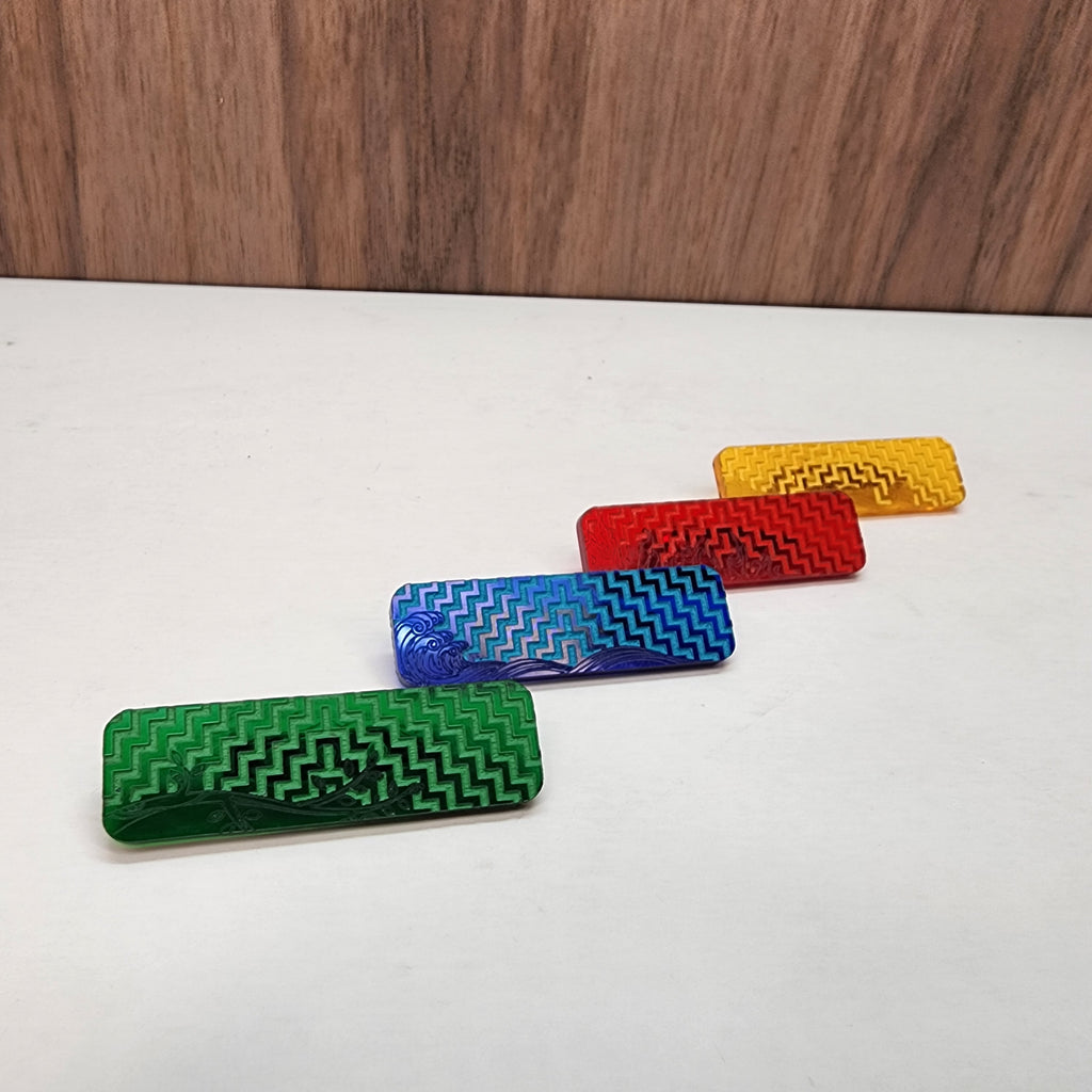 Custom Design Acrylic Badges - TroubleMaker.co.nz