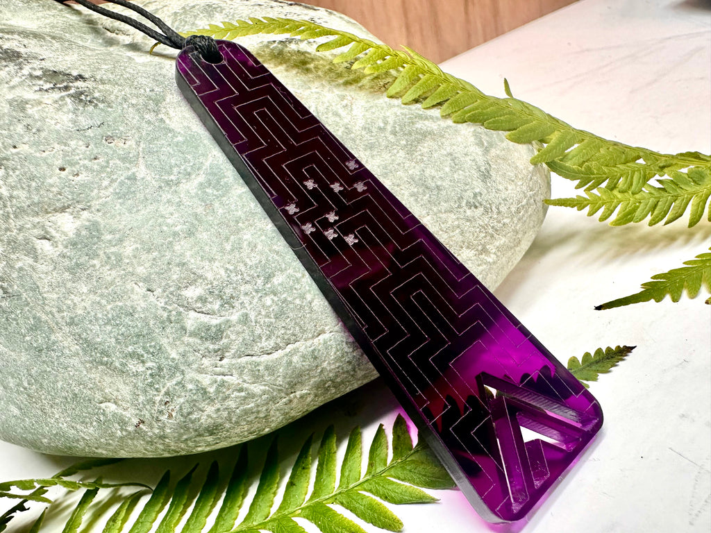 Matariki Poutama Pendant - TroubleMaker.co.nz
