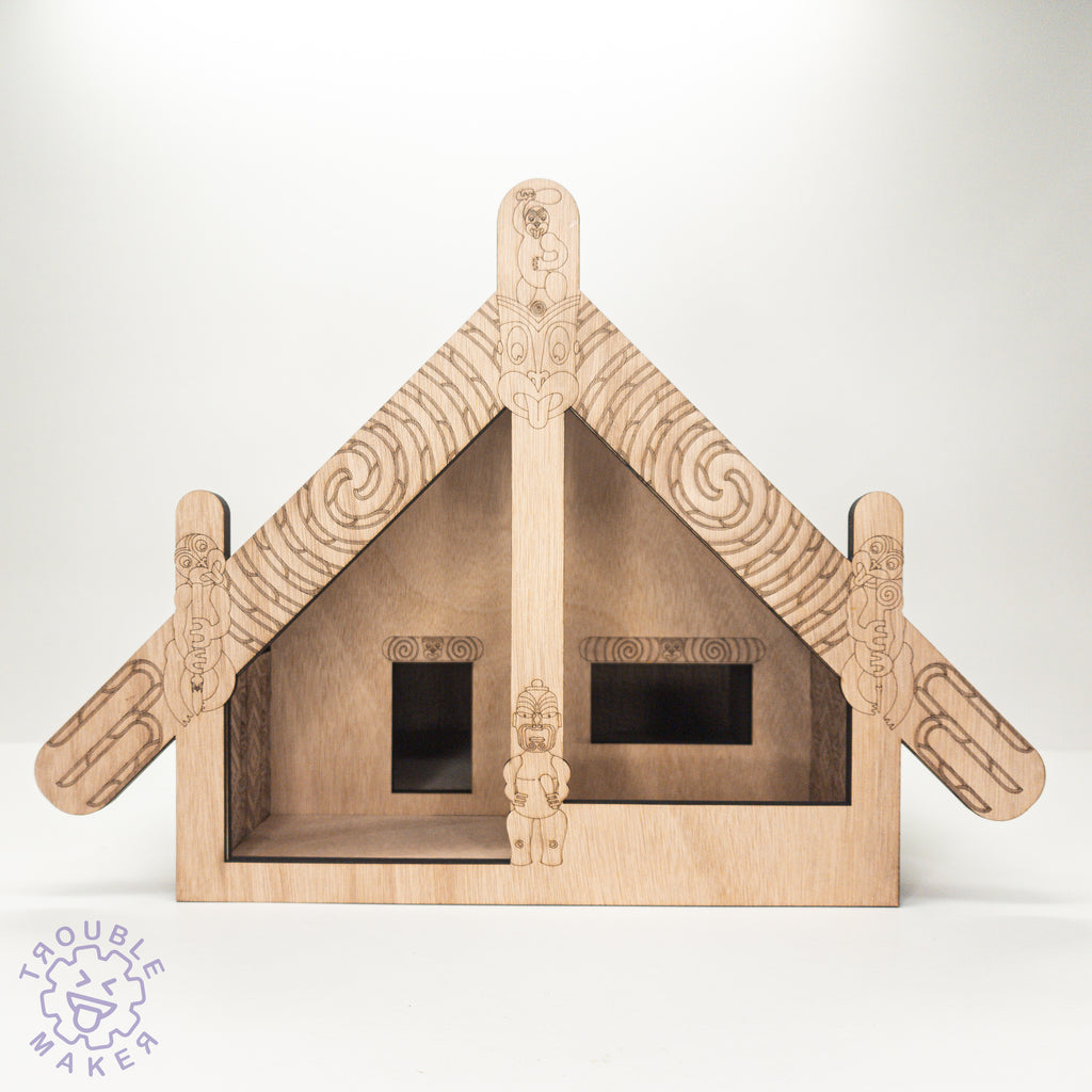 Wharenui model - TroubleMaker.co.nz
