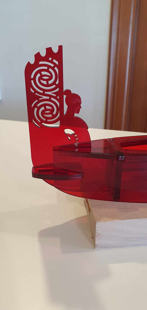 Waka Taua kitset model toy - TroubleMaker.co.nz