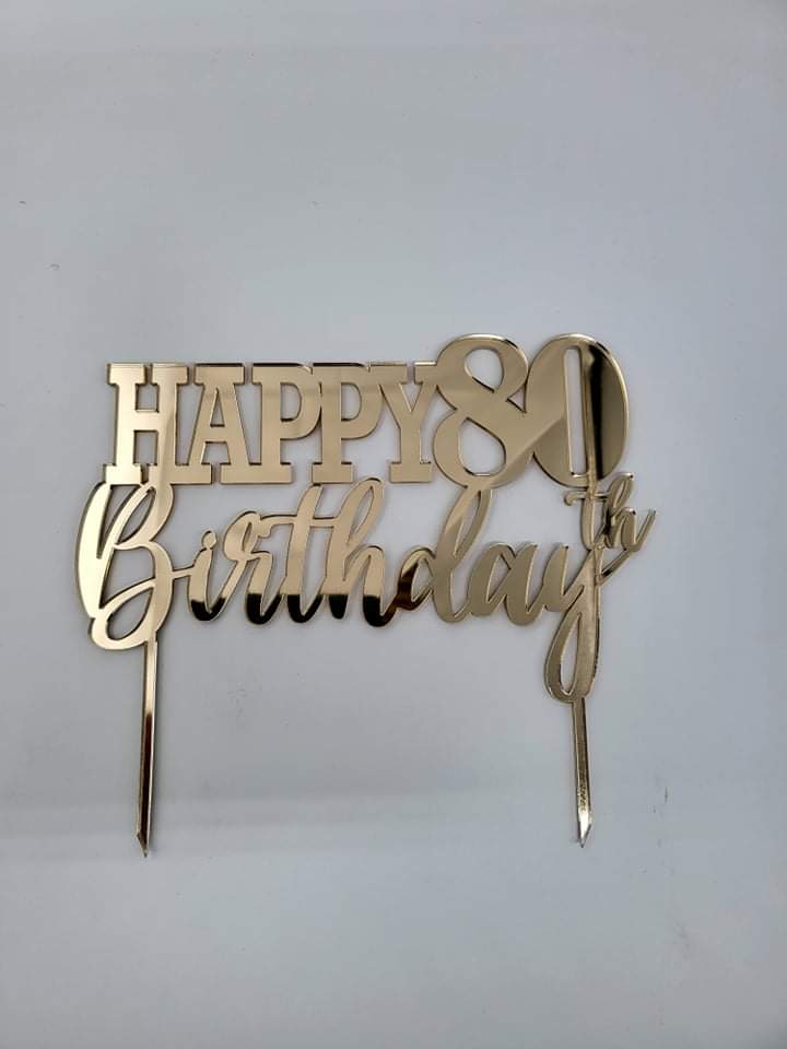 Custom Cake Toppers - TroubleMaker.co.nz