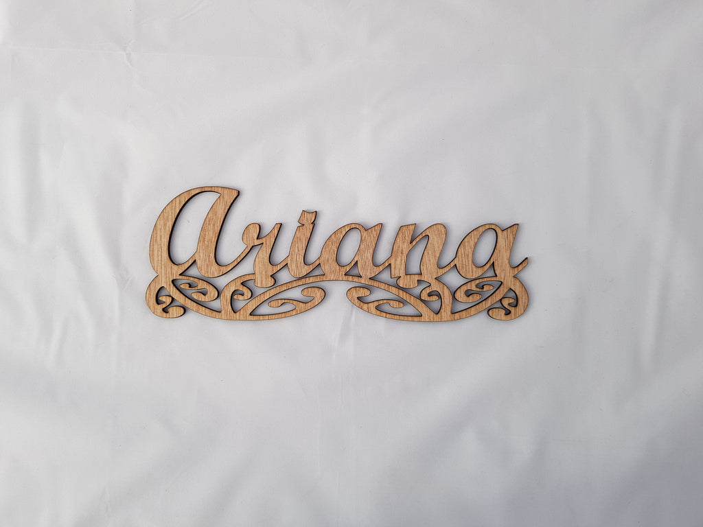 Custom Personalised Name Sign Art - TroubleMaker.co.nz