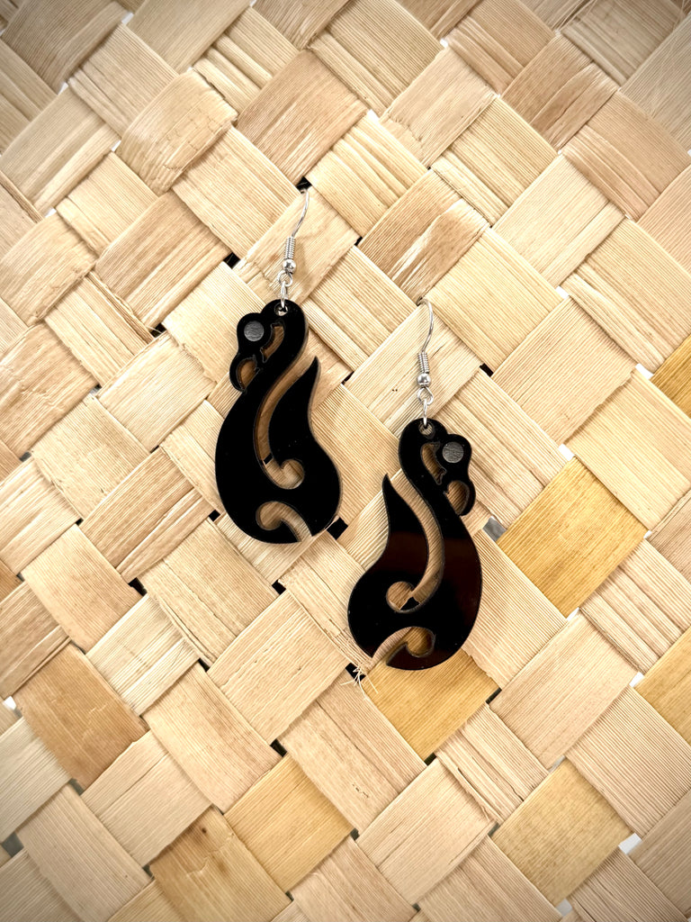 Manaia Matau Earrings