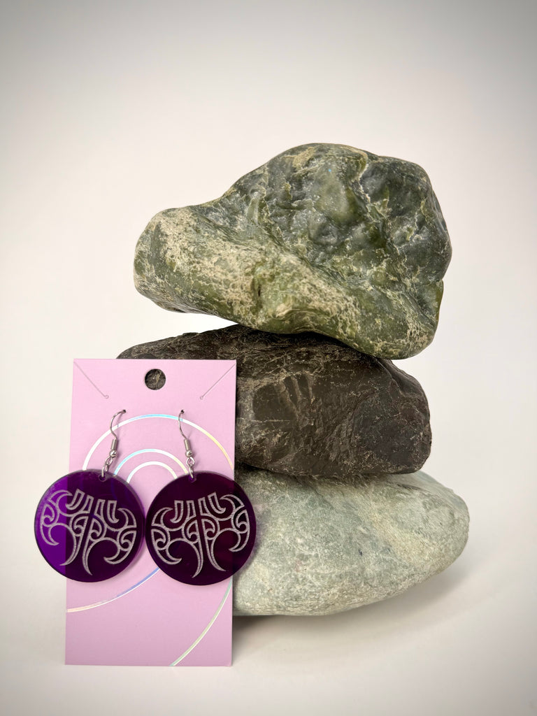 Moko Kauae Earrings