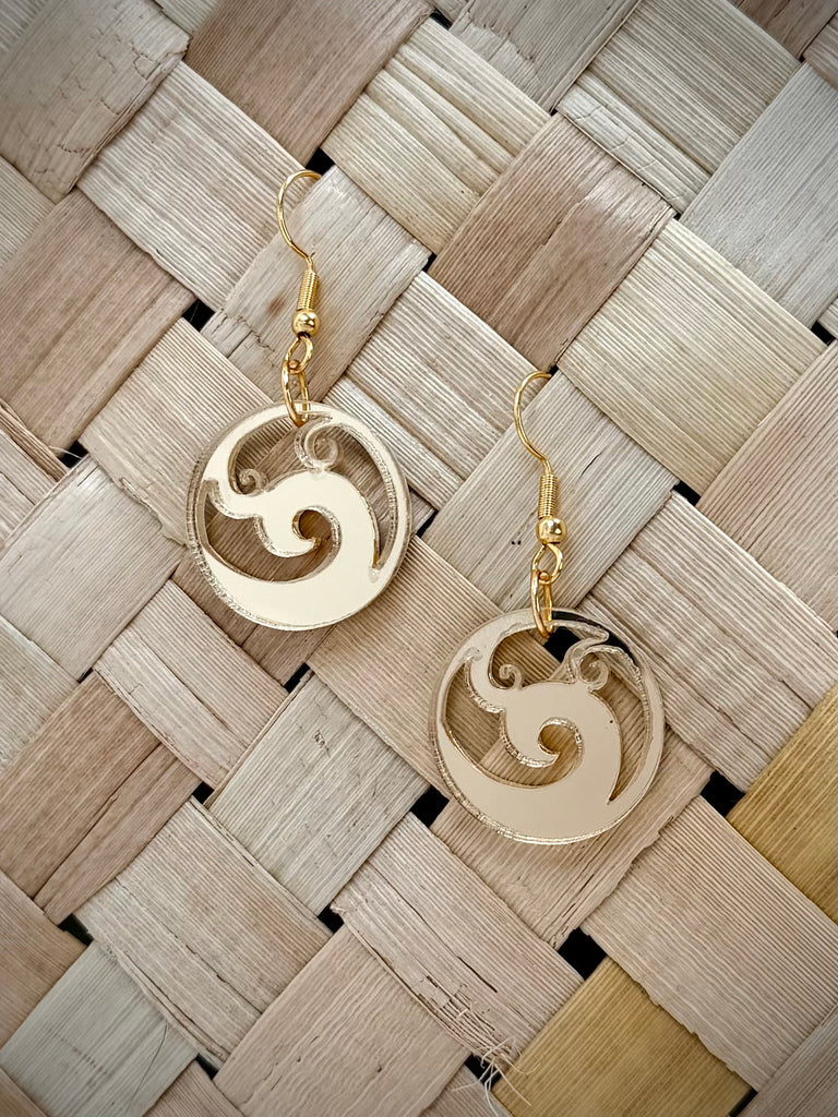 Whanau Circle Drop Earrings