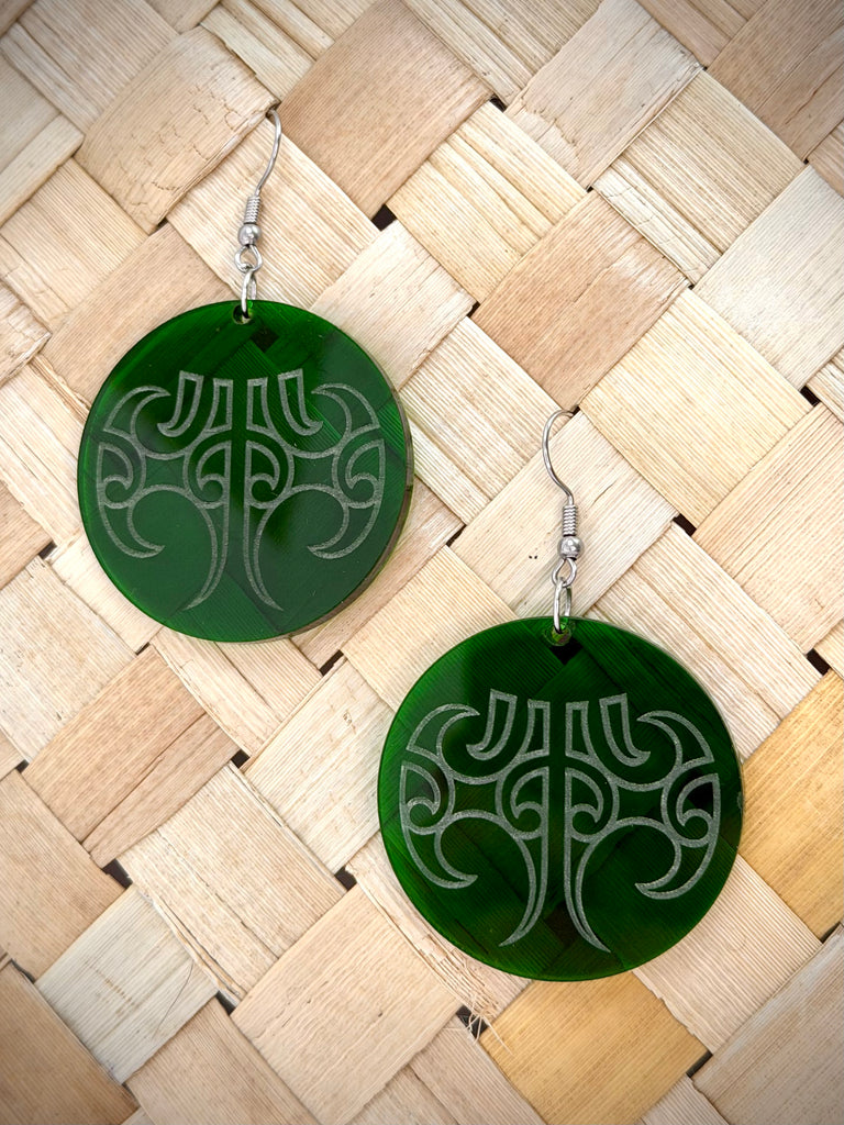 Moko Kauae Earrings