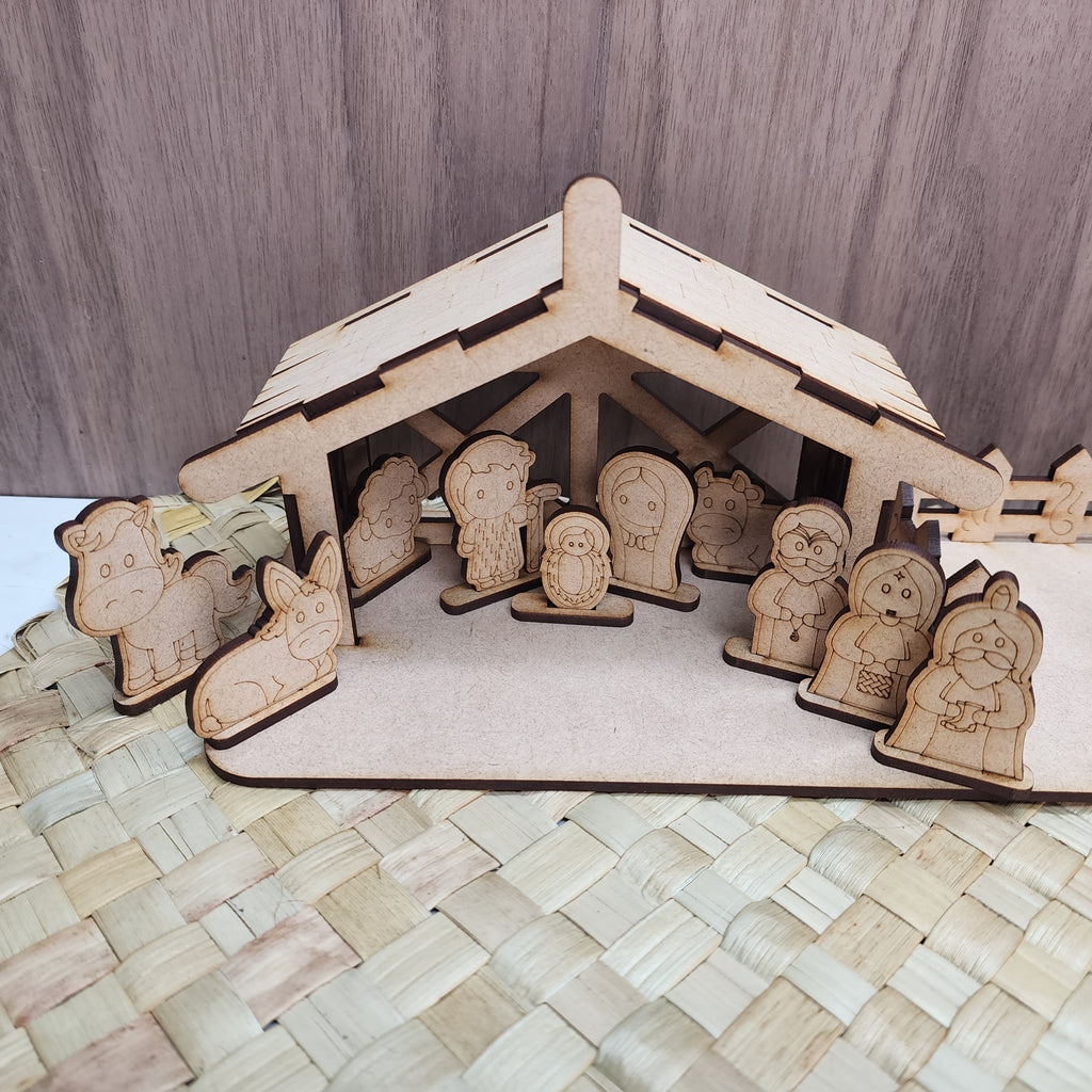 Maori nativity set - TroubleMaker.co.nz
