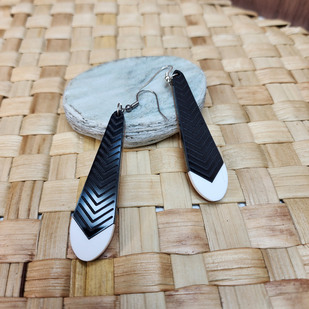 Huia Feather Earrings