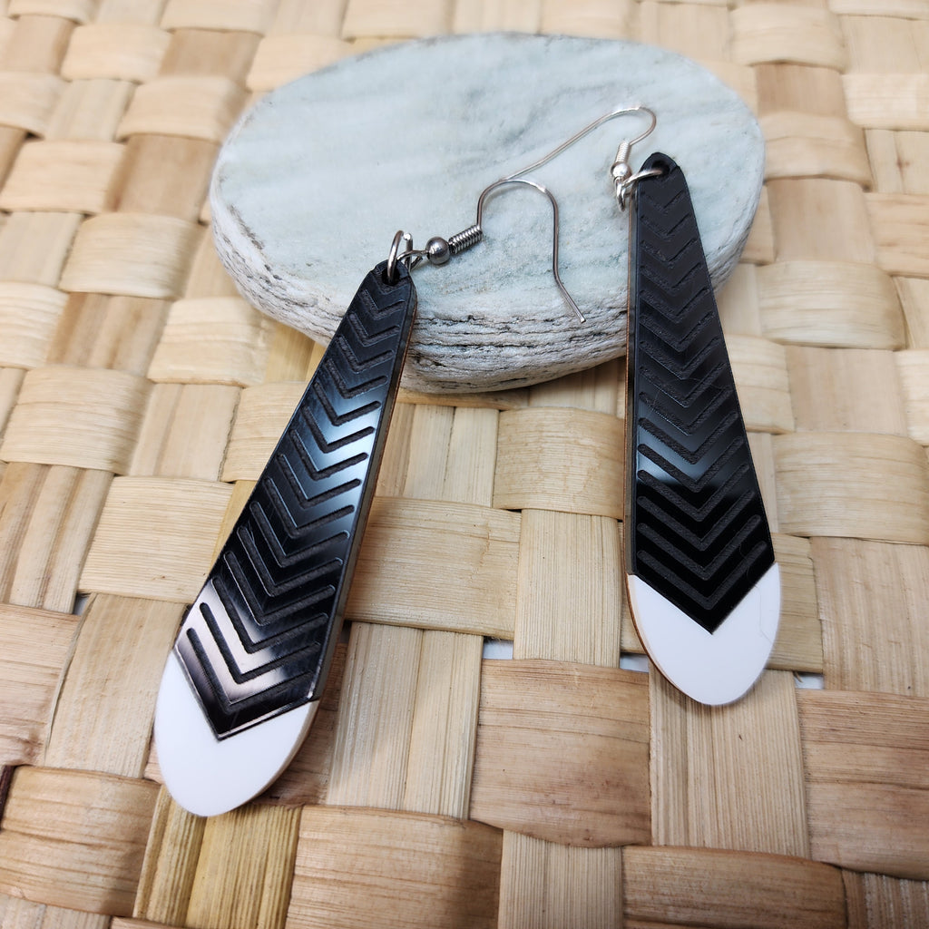 Huia Feather Earrings