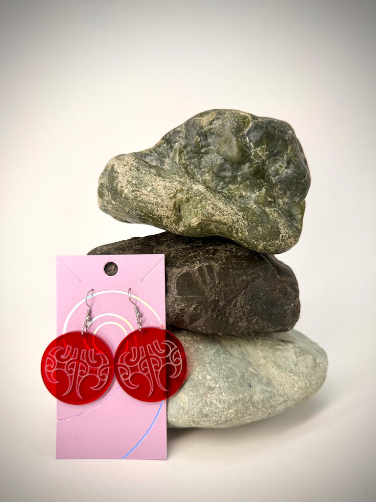 Moko Kauae Earrings
