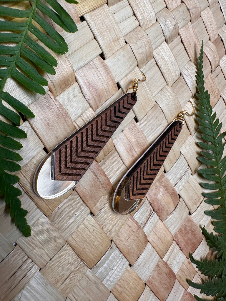 Huia Feather Earrings