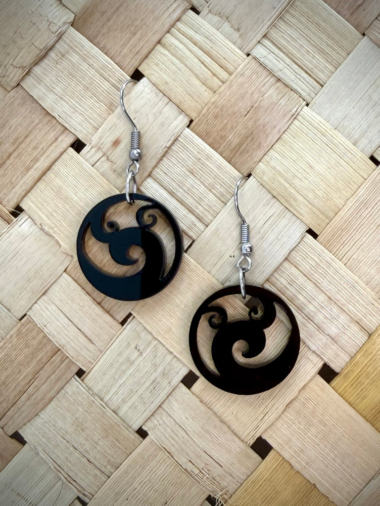 Whanau Circle Drop Earrings