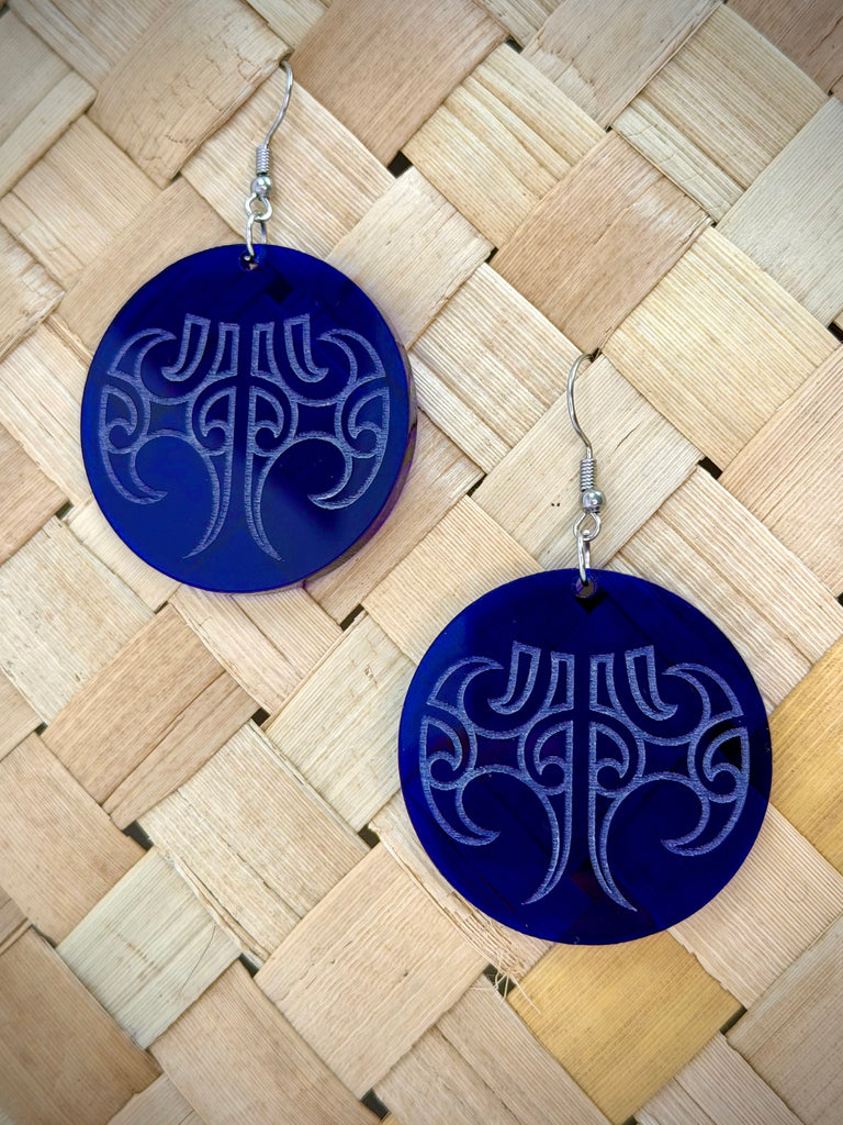 Moko Kauae Earrings