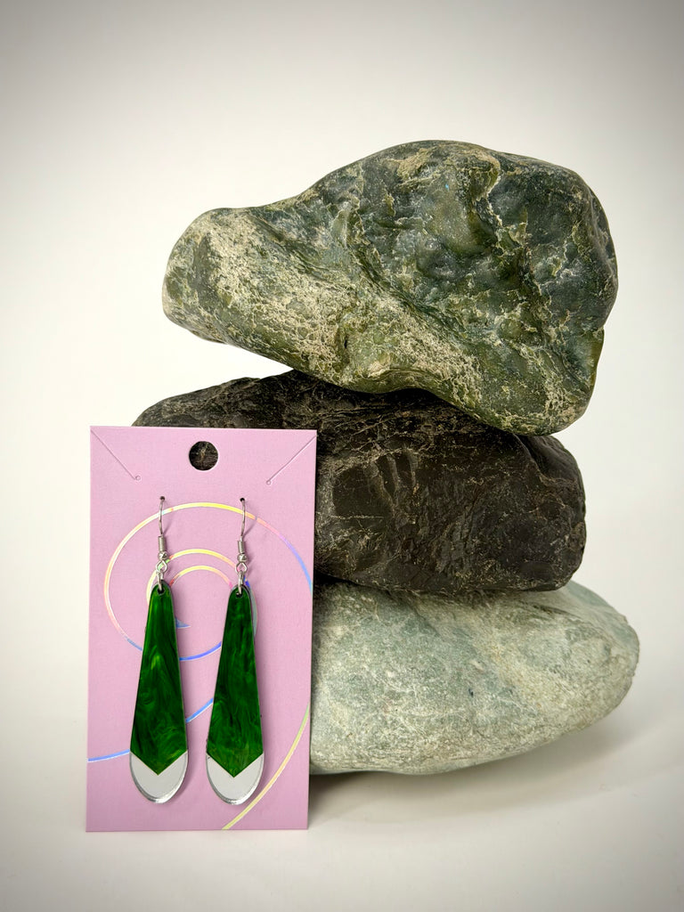 Huia Feather Earrings