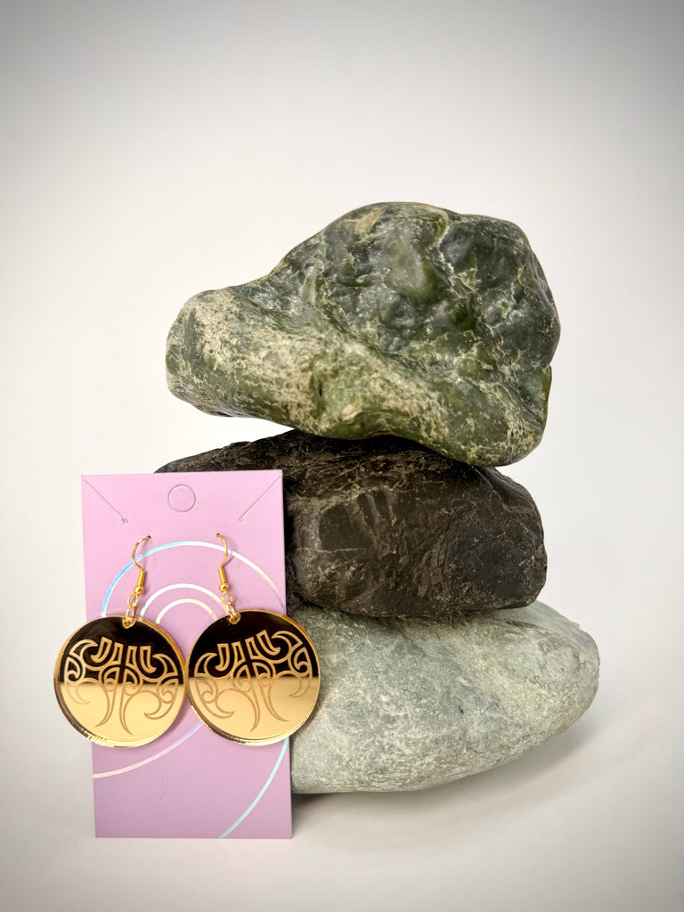 Moko Kauae Earrings