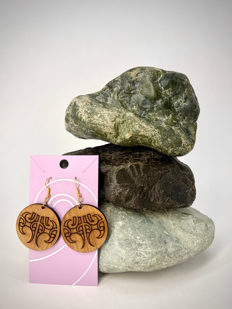 Moko Kauae Earrings