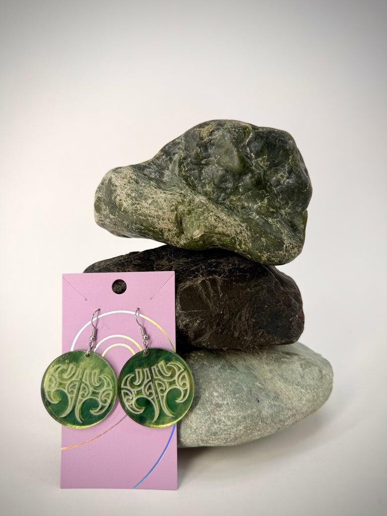 Moko Kauae Earrings