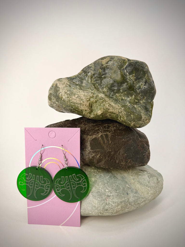 Moko Kauae Earrings