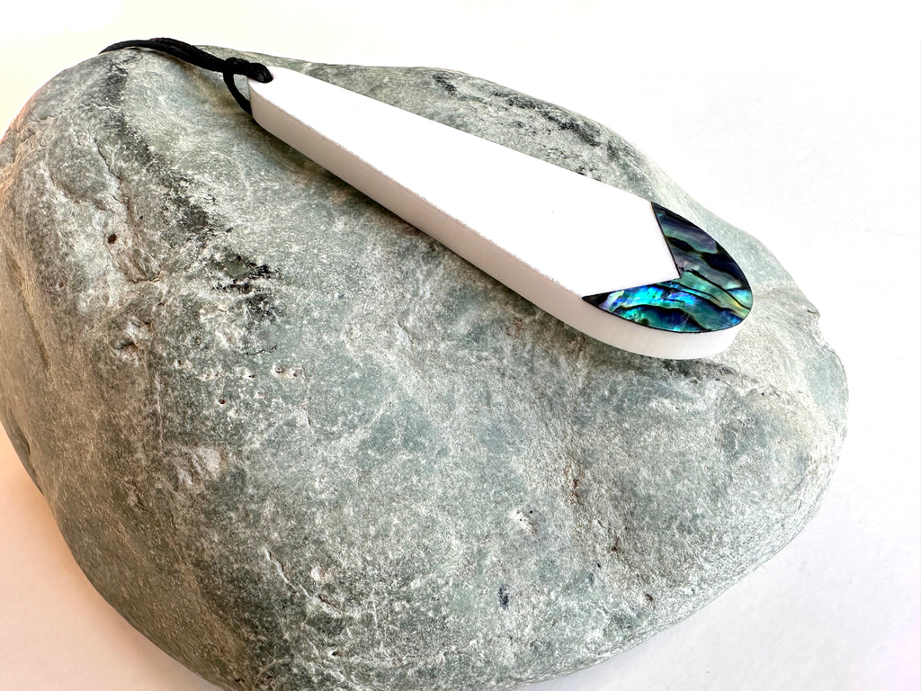 Huia Feather Pendant