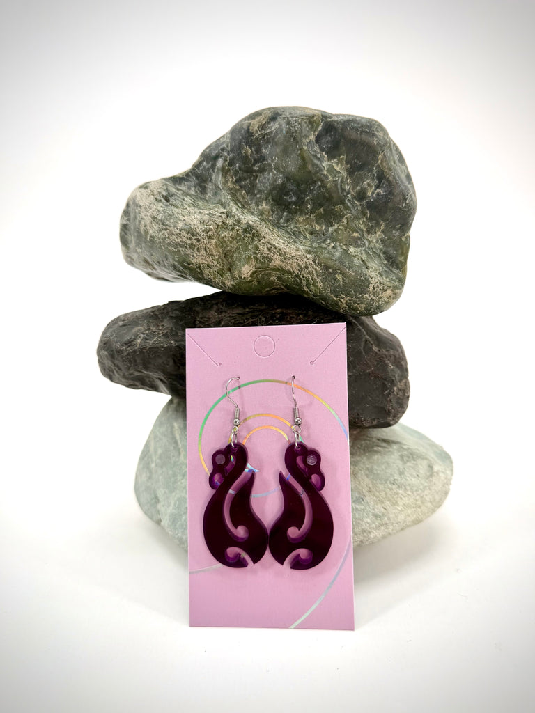 Manaia Matau Earrings