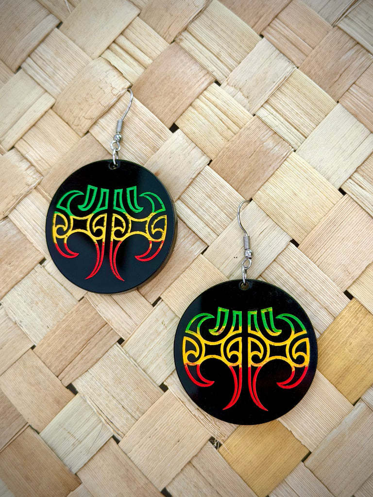 Moko Kauae Earrings