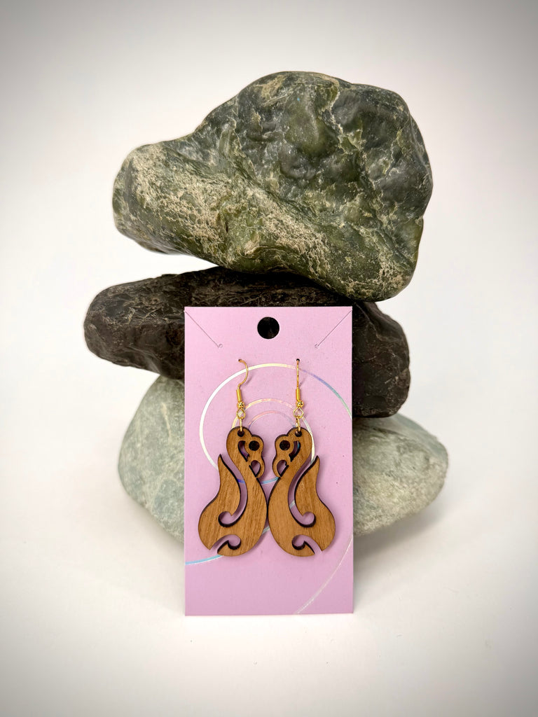 Manaia Matau Earrings