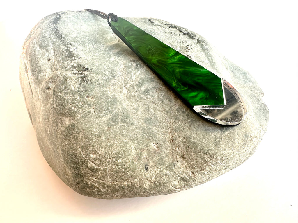 Huia Feather Pendant