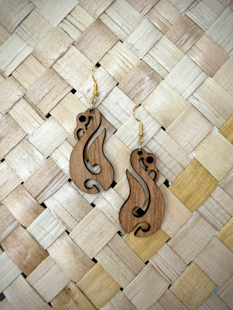 Manaia Matau Earrings