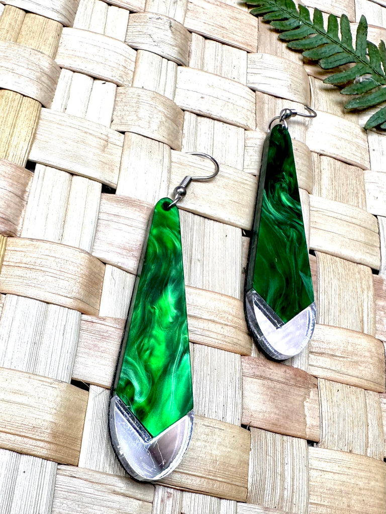 Huia Feather Earrings