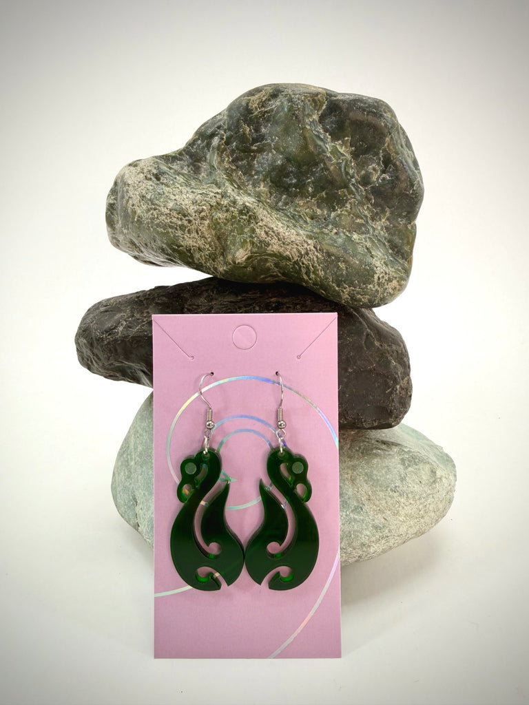 Manaia Matau Earrings
