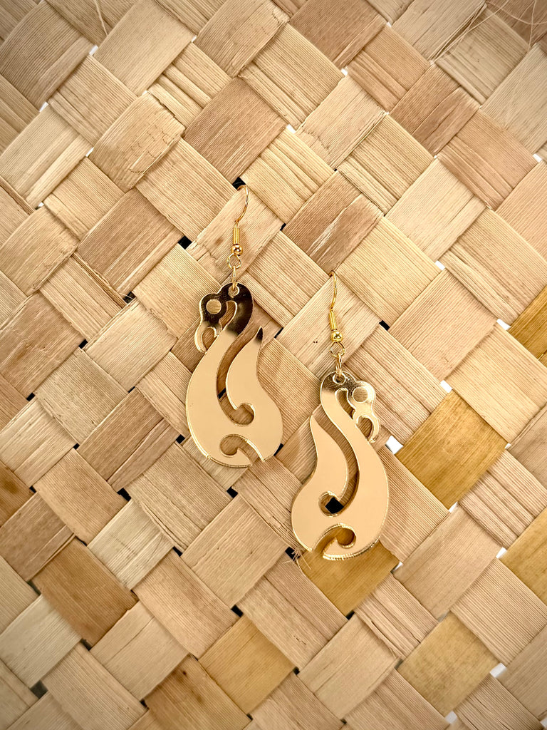 Manaia Matau Earrings