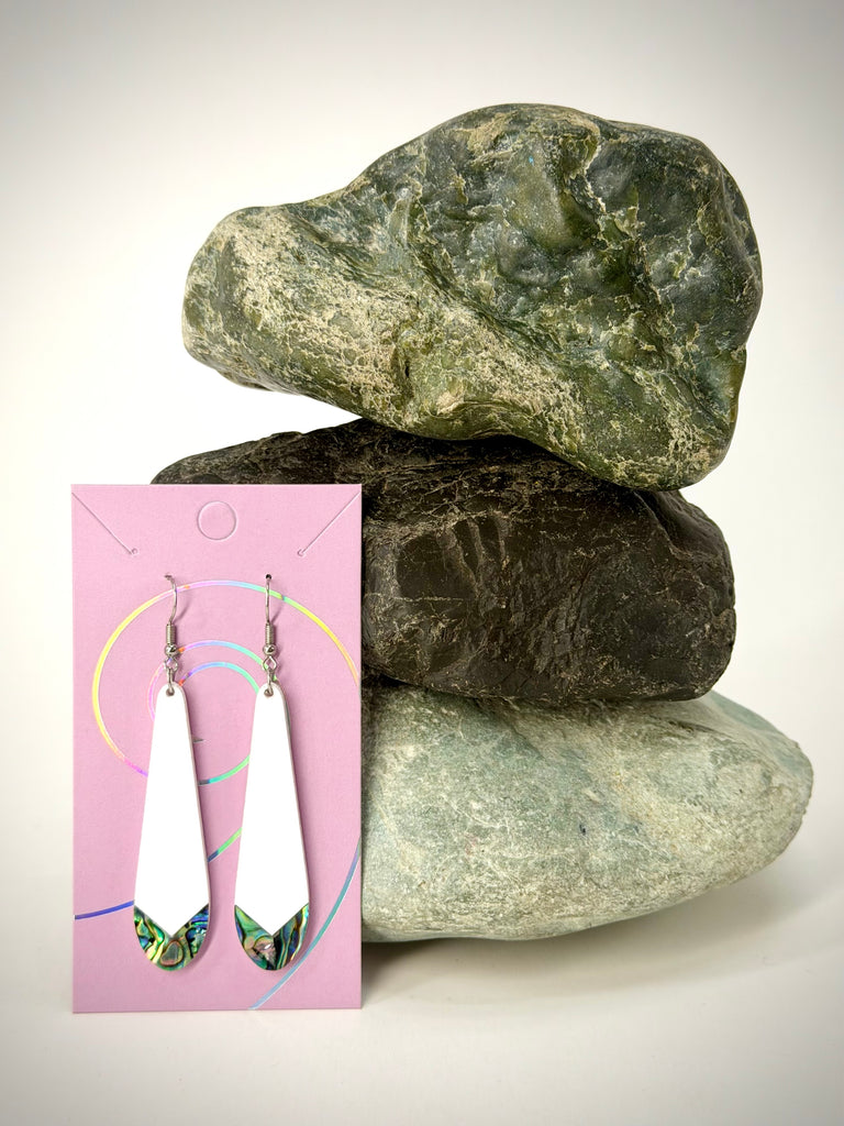 Huia Feather Earrings