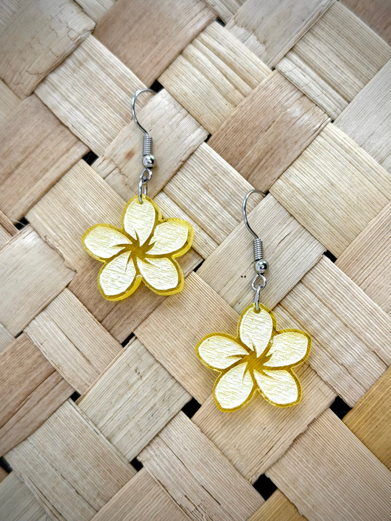 Frangipani Earrings