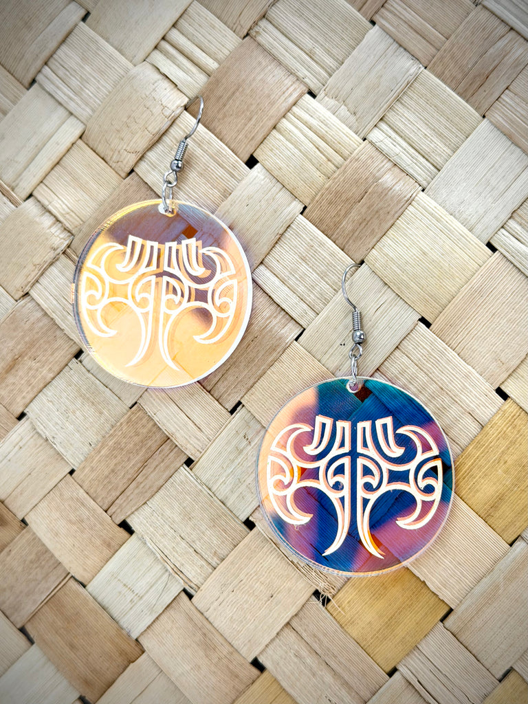 Moko Kauae Earrings