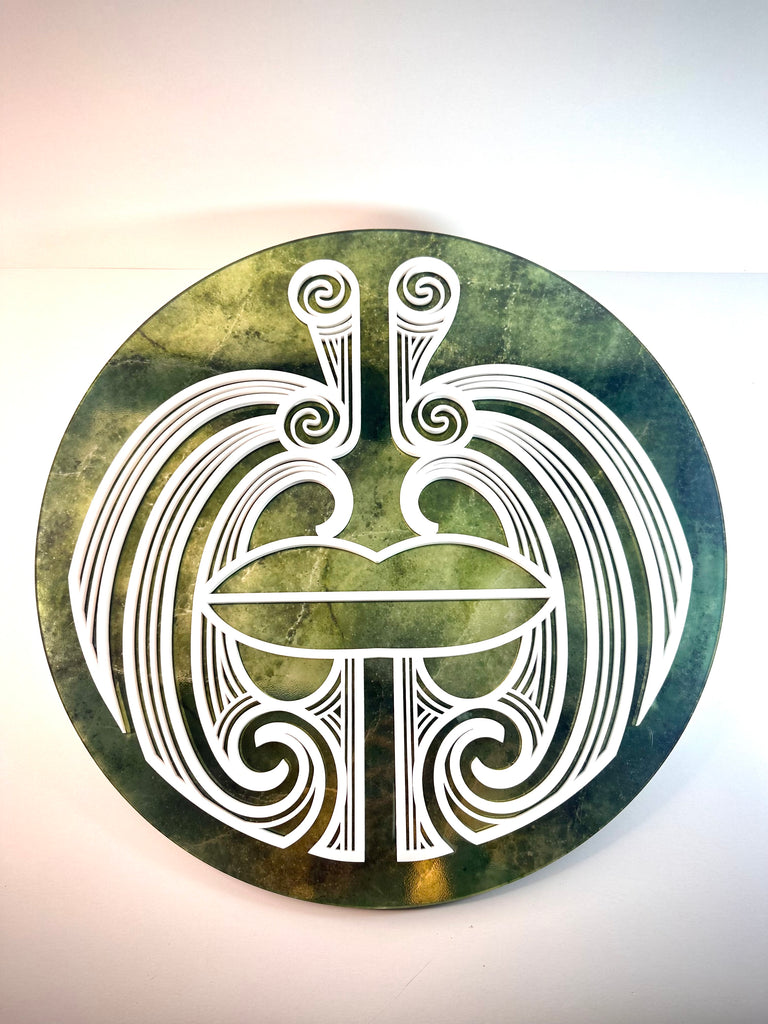 Kanohi Kitea Wall art. Mataora, Moko Kauae, Tā Moko