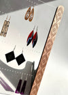 Earring stands customized for retail display - TroubleMaker.co.nz