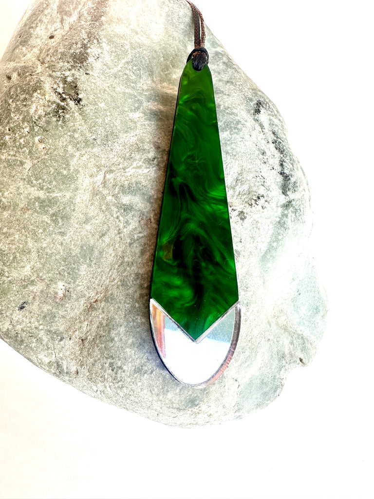 Huia Feather Pendant