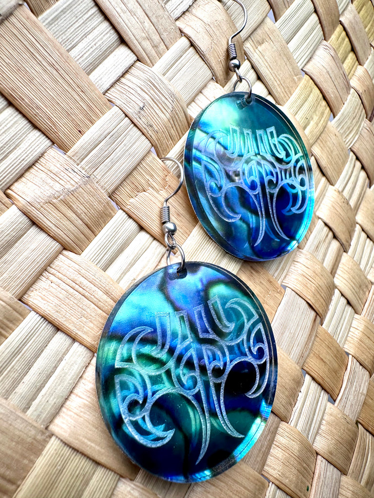 Moko Kauae Earrings