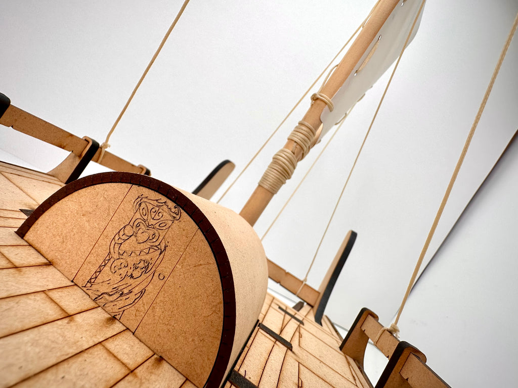 Waka Haurua Model Kit