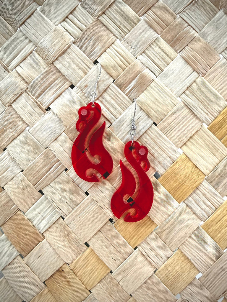 Manaia Matau Earrings