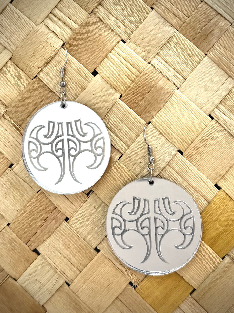 Moko Kauae Earrings
