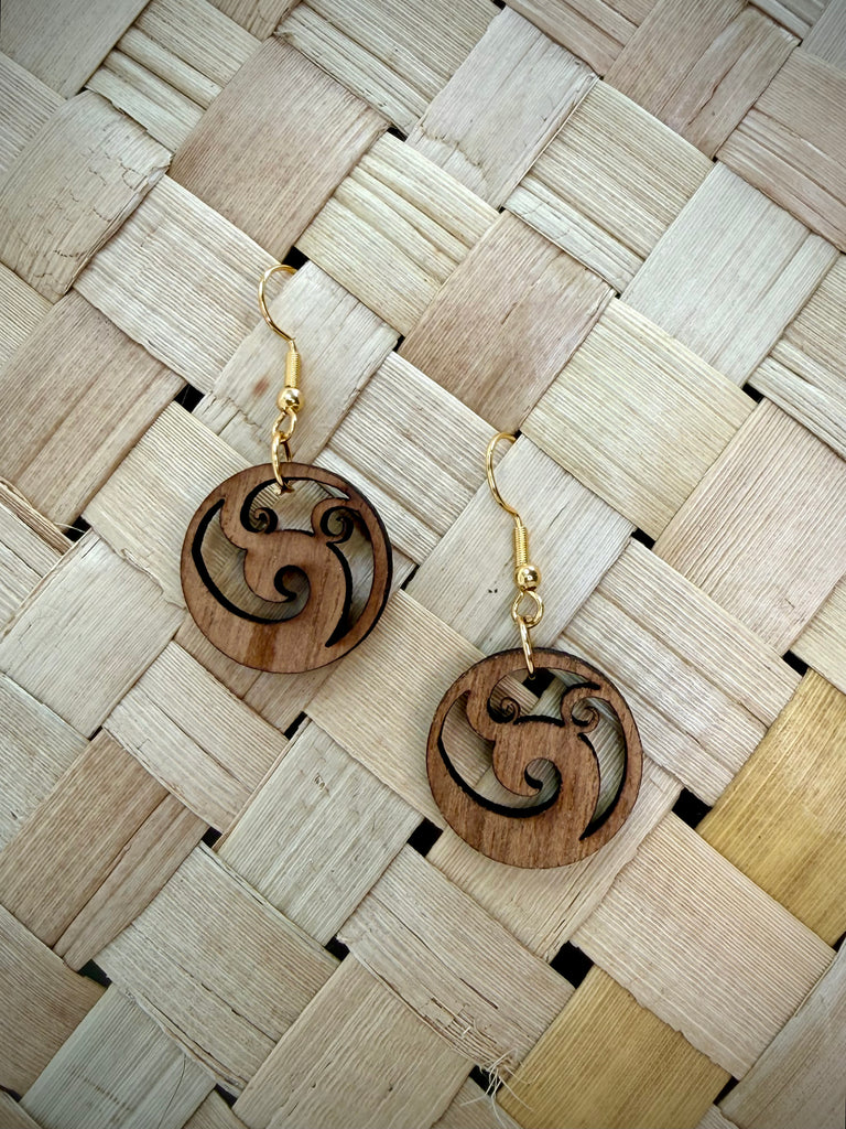 Whanau Circle Drop Earrings