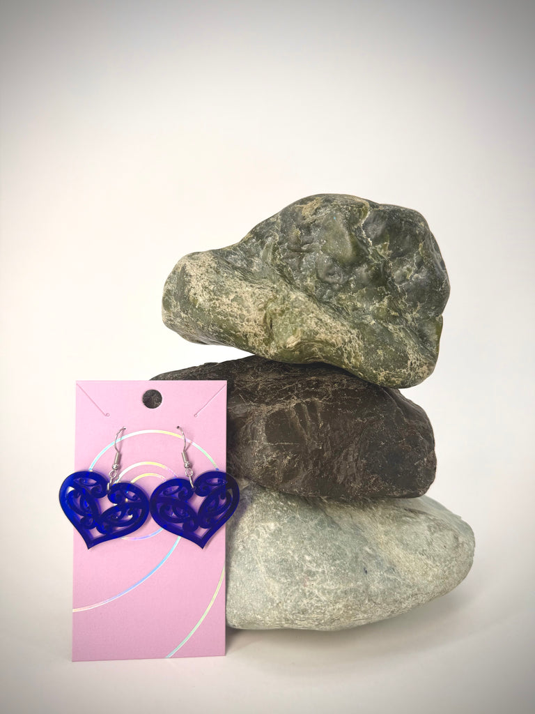 Manawa Heart Earrings