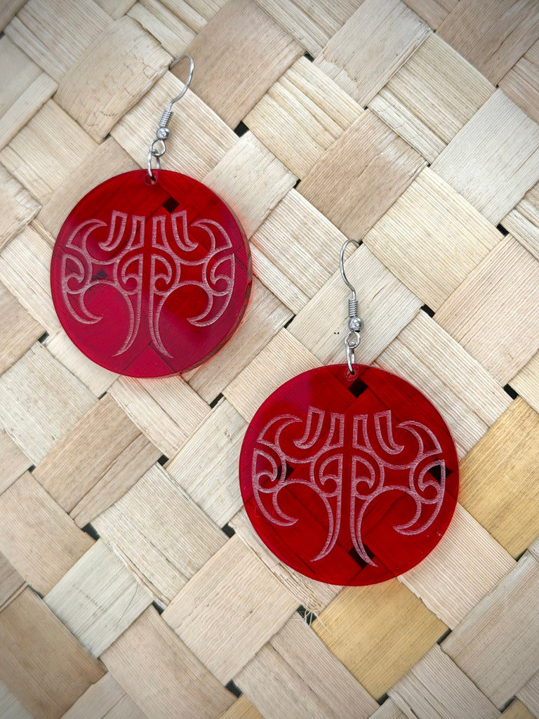 Moko Kauae Earrings