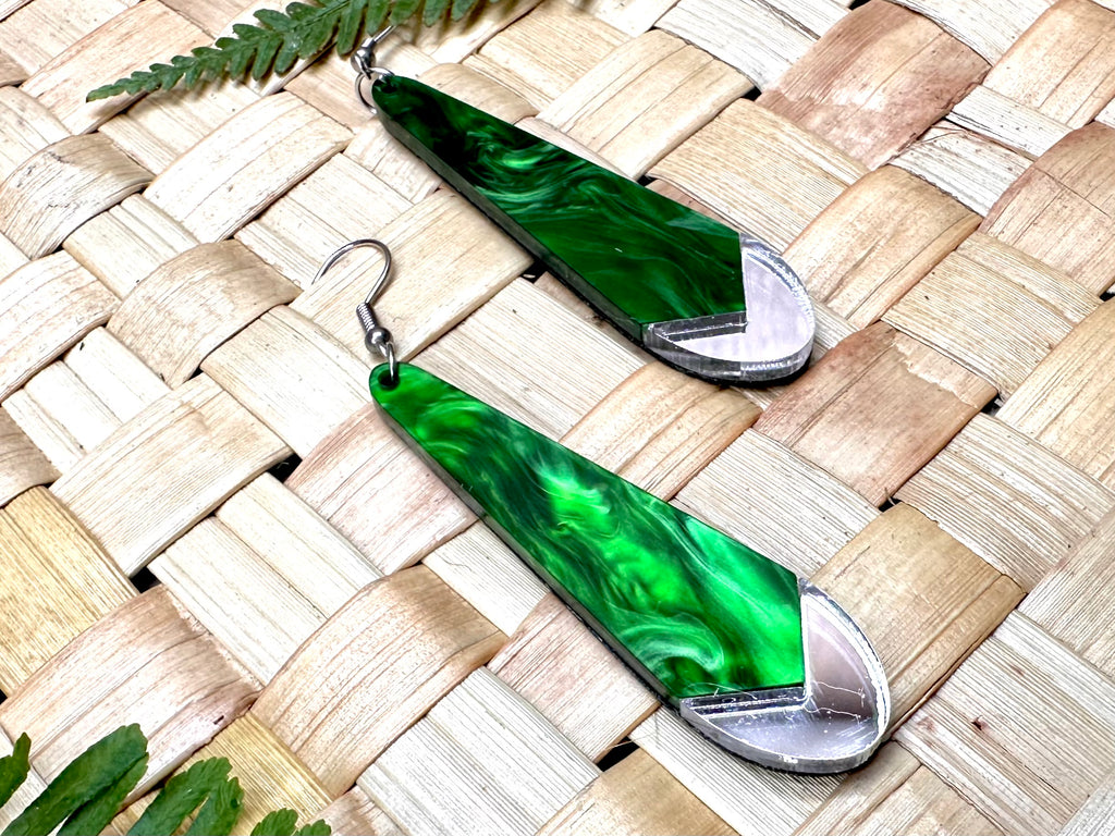 Huia Feather Earrings