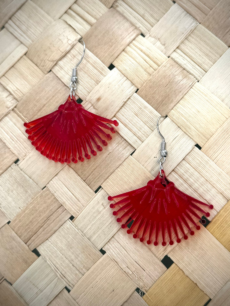 Pohutukawa Earrings