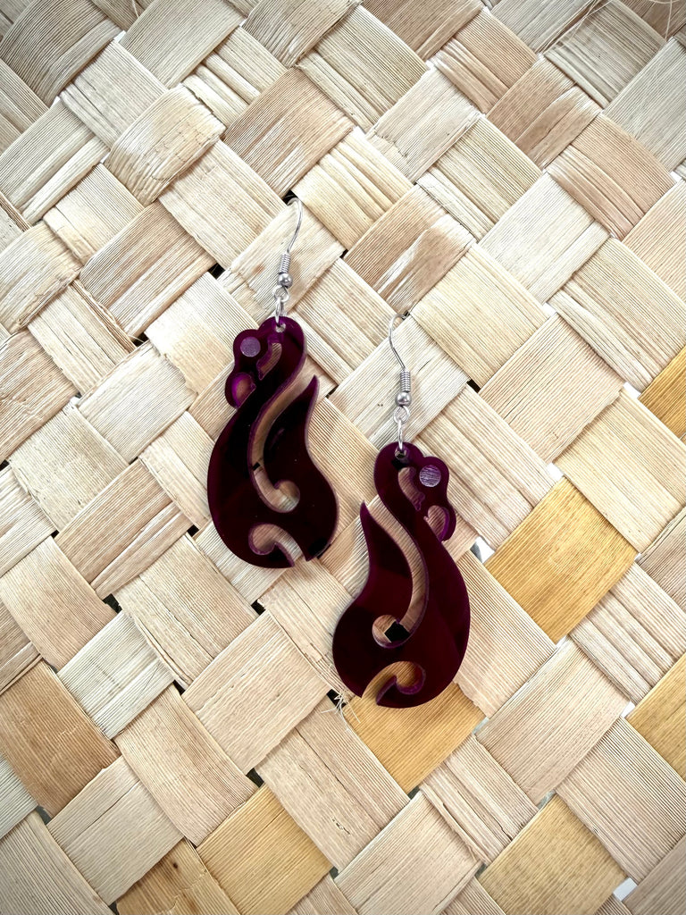 Manaia Matau Earrings
